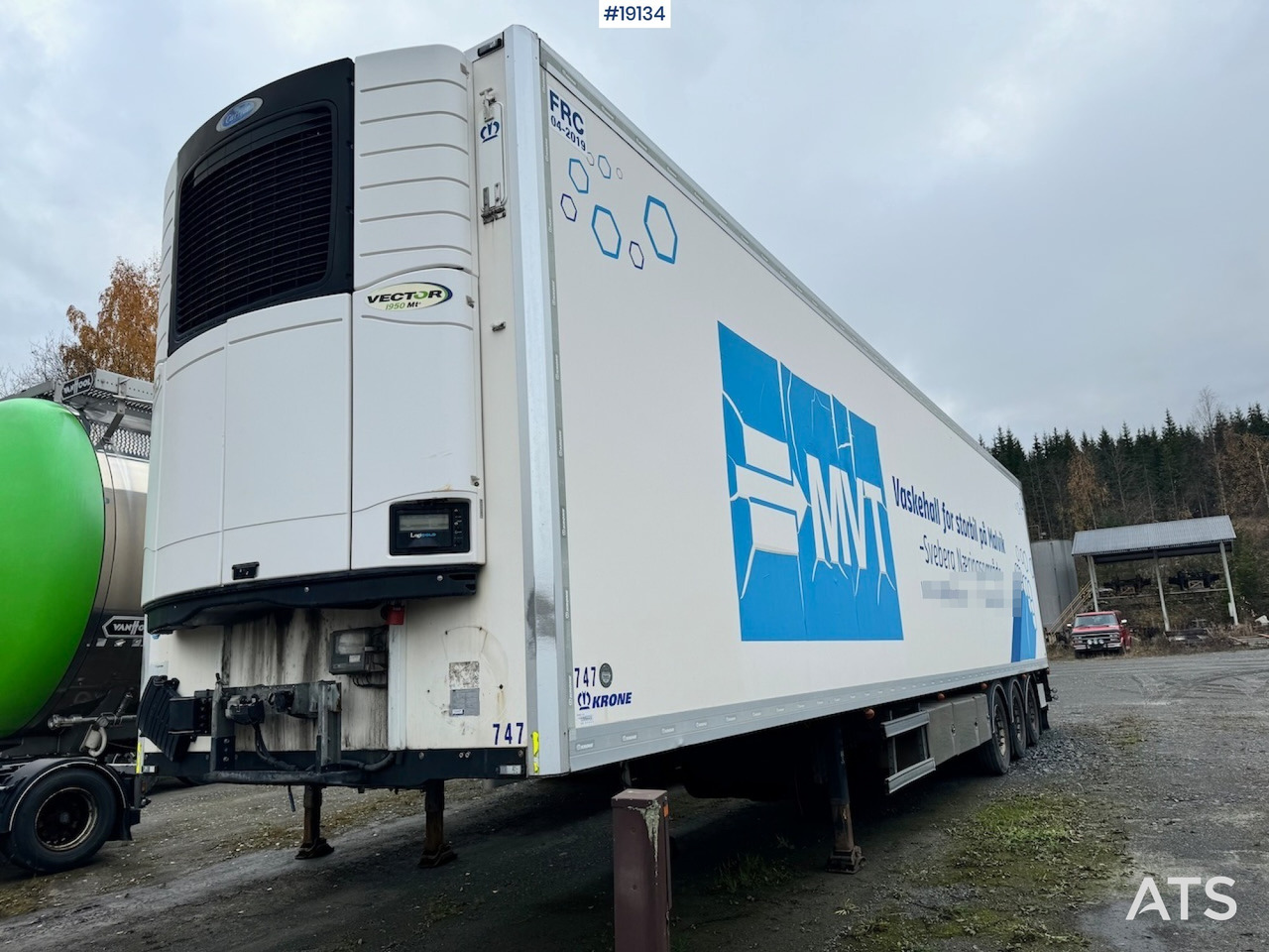 Krone thermotralle - 冷藏半拖车:图1 Krone thermotralle - 冷藏半拖车:图1