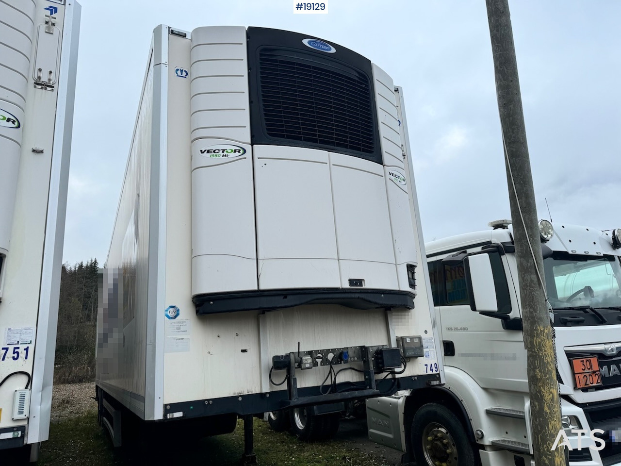 Krone thermotralle - 冷藏半拖车:图1 Krone thermotralle - 冷藏半拖车:图1