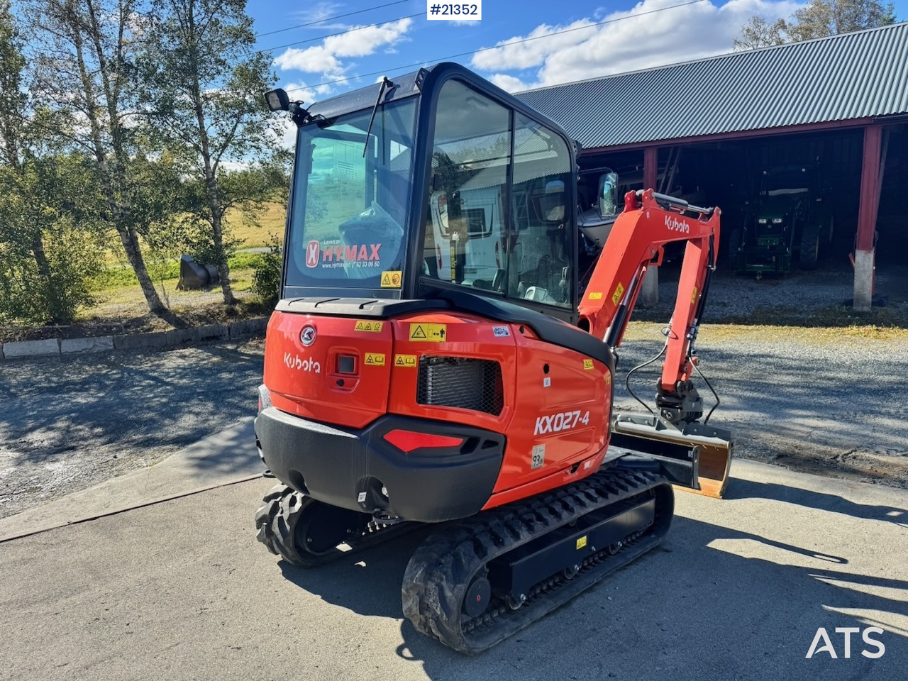 Kubota KX027-4 - 小型挖掘机:图5 Kubota KX027-4 - 小型挖掘机:图5