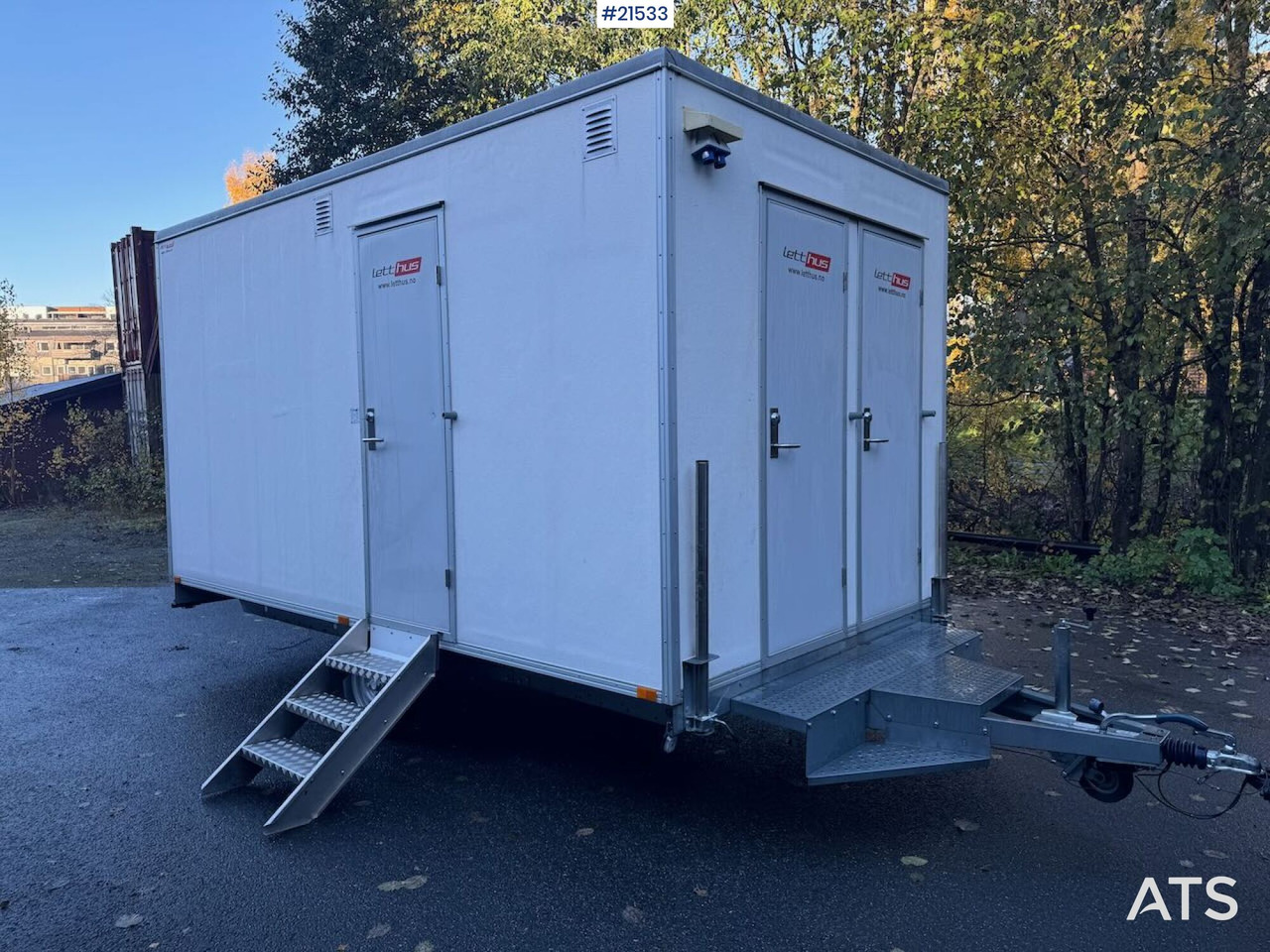 Letthus brakke - 建筑集装箱, 全挂车:图1 Letthus brakke - 建筑集装箱, 全挂车:图1