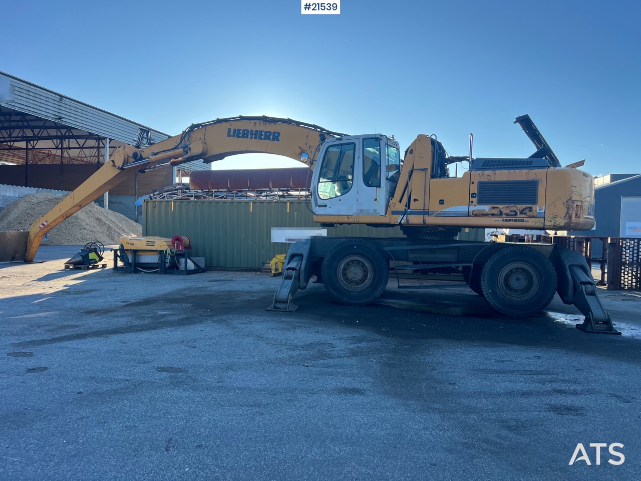 Liebherr A934 C HD Lintronic Hjulmaskin m/ hevbar hytte og klype - 轮式挖掘机:图1 Liebherr A934 C HD Lintronic Hjulmaskin m/ hevbar hytte og klype - 轮式挖掘机:图1