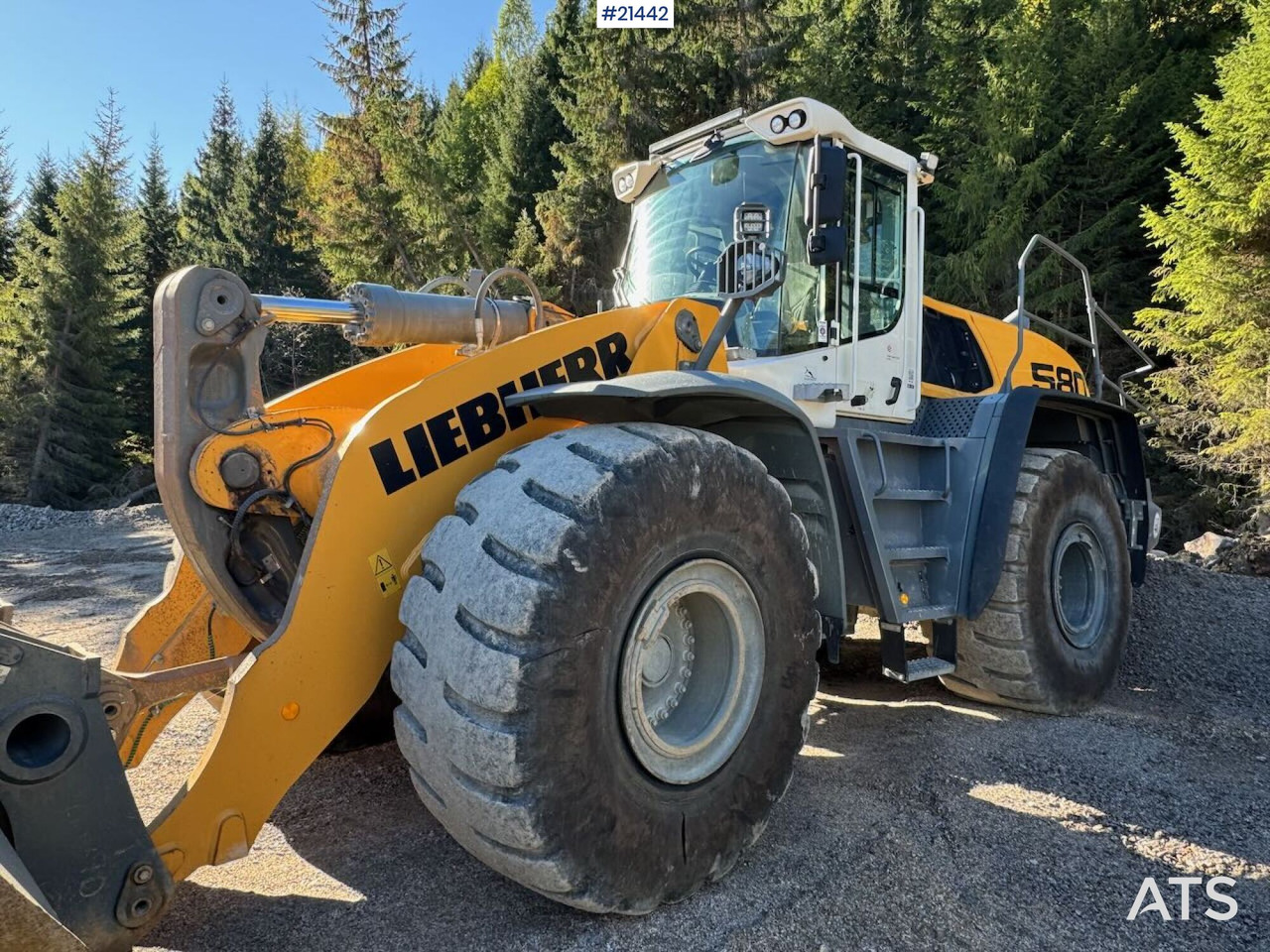 Liebherr L580 - 轮式装载机:图4 Liebherr L580 - 轮式装载机:图4