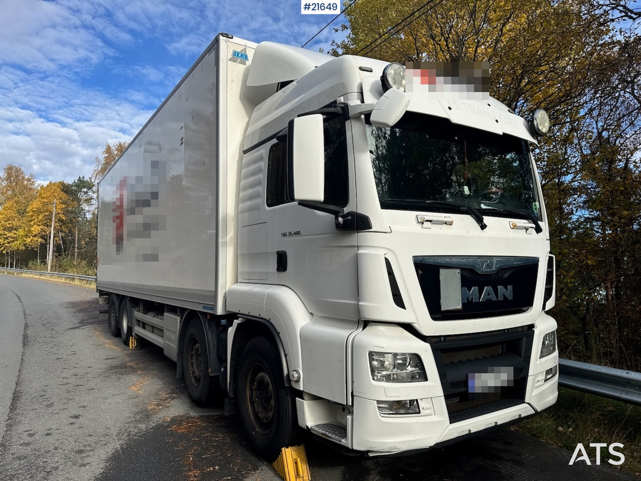 MAN MAN TGS 35.480 8x2 Skapbil m/ Full sideåpning. - 厢式卡车:图3 MAN MAN TGS 35.480 8x2 Skapbil m/ Full sideåpning. - 厢式卡车:图3