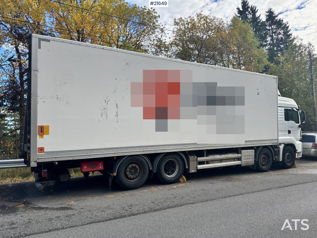 MAN MAN TGS 35.480 8x2 Skapbil m/ Full sideåpning. - 厢式卡车:图5 MAN MAN TGS 35.480 8x2 Skapbil m/ Full sideåpning. - 厢式卡车:图5