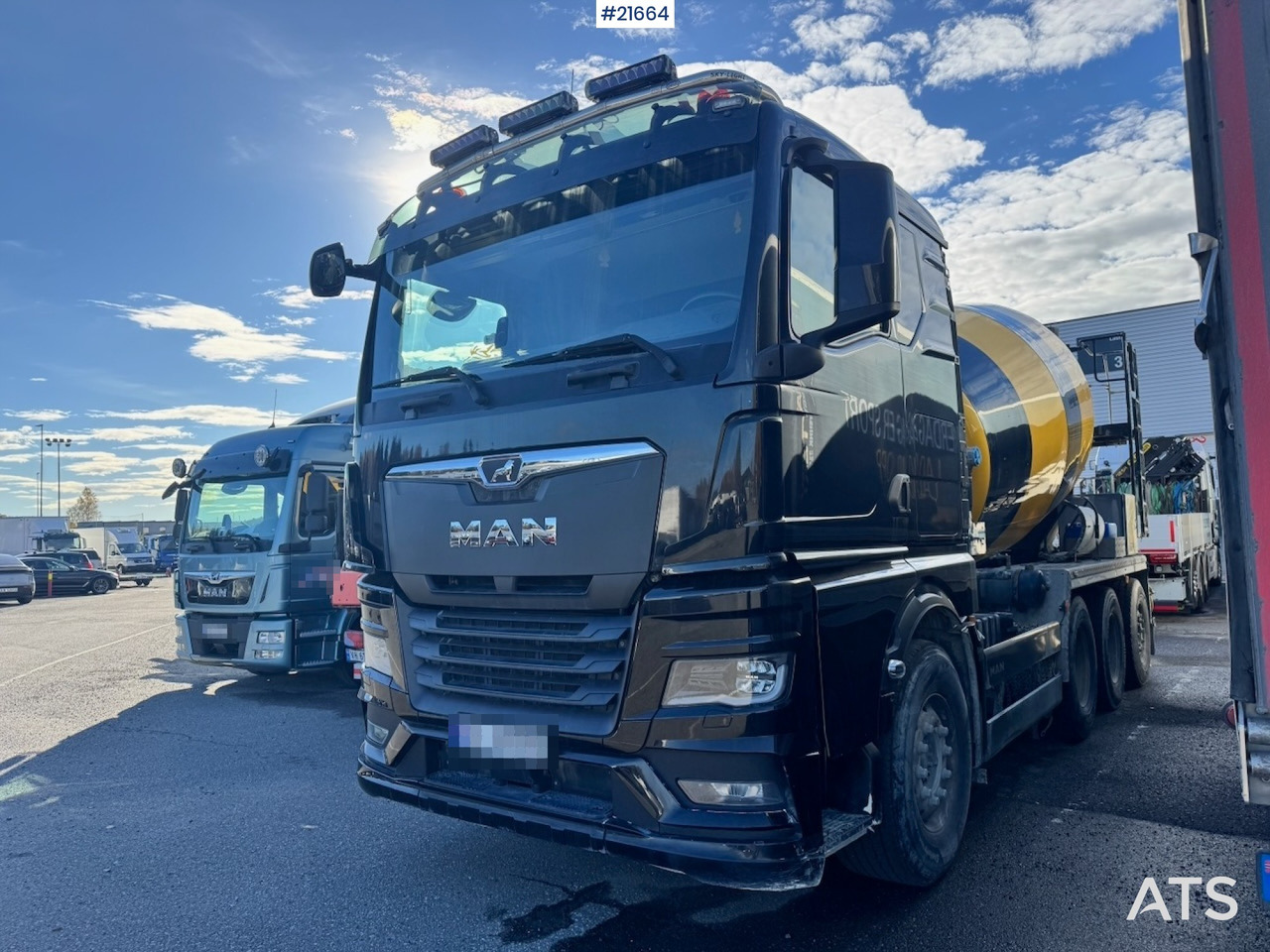 MAN MAN TGX Betongbil - 混凝土搅拌车:图2 MAN MAN TGX Betongbil - 混凝土搅拌车:图2
