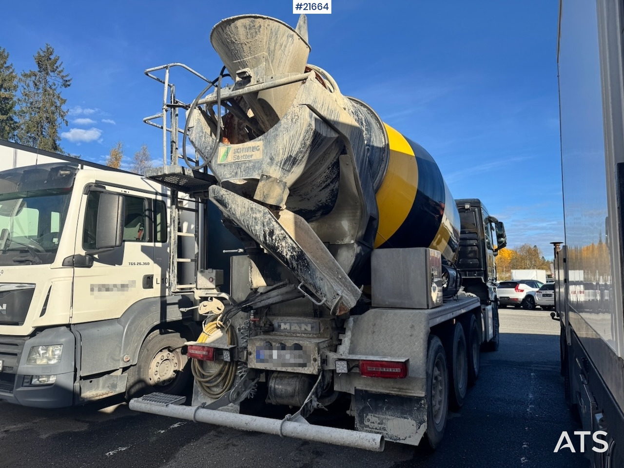 MAN MAN TGX Betongbil - 混凝土搅拌车:图4 MAN MAN TGX Betongbil - 混凝土搅拌车:图4