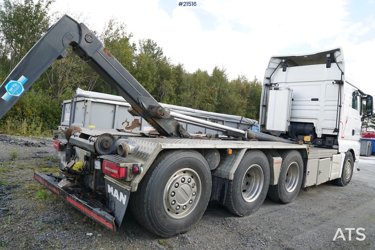MAN Man TGX 35.560 8x4 tridem krokbil - 吊钩升降车:图5 MAN Man TGX 35.560 8x4 tridem krokbil - 吊钩升降车:图5