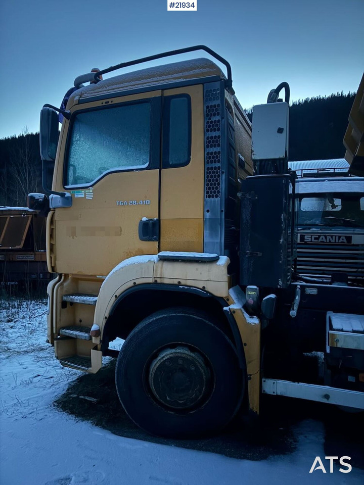 翻斗车 MAN TGA 28.410 6x2 Brøyterigget Tippbil. Rep objekt.：图20
