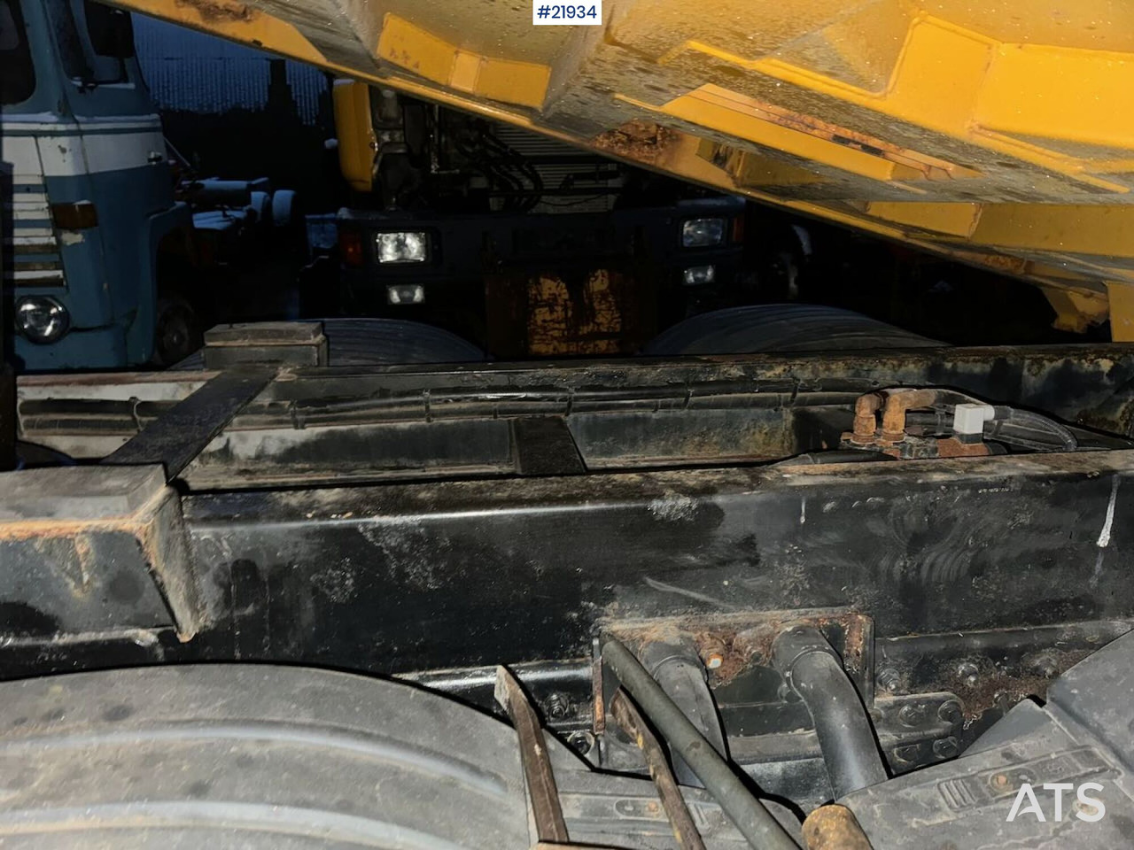 翻斗车 MAN TGA 28.410 6x2 Brøyterigget Tippbil. Rep objekt.：图16