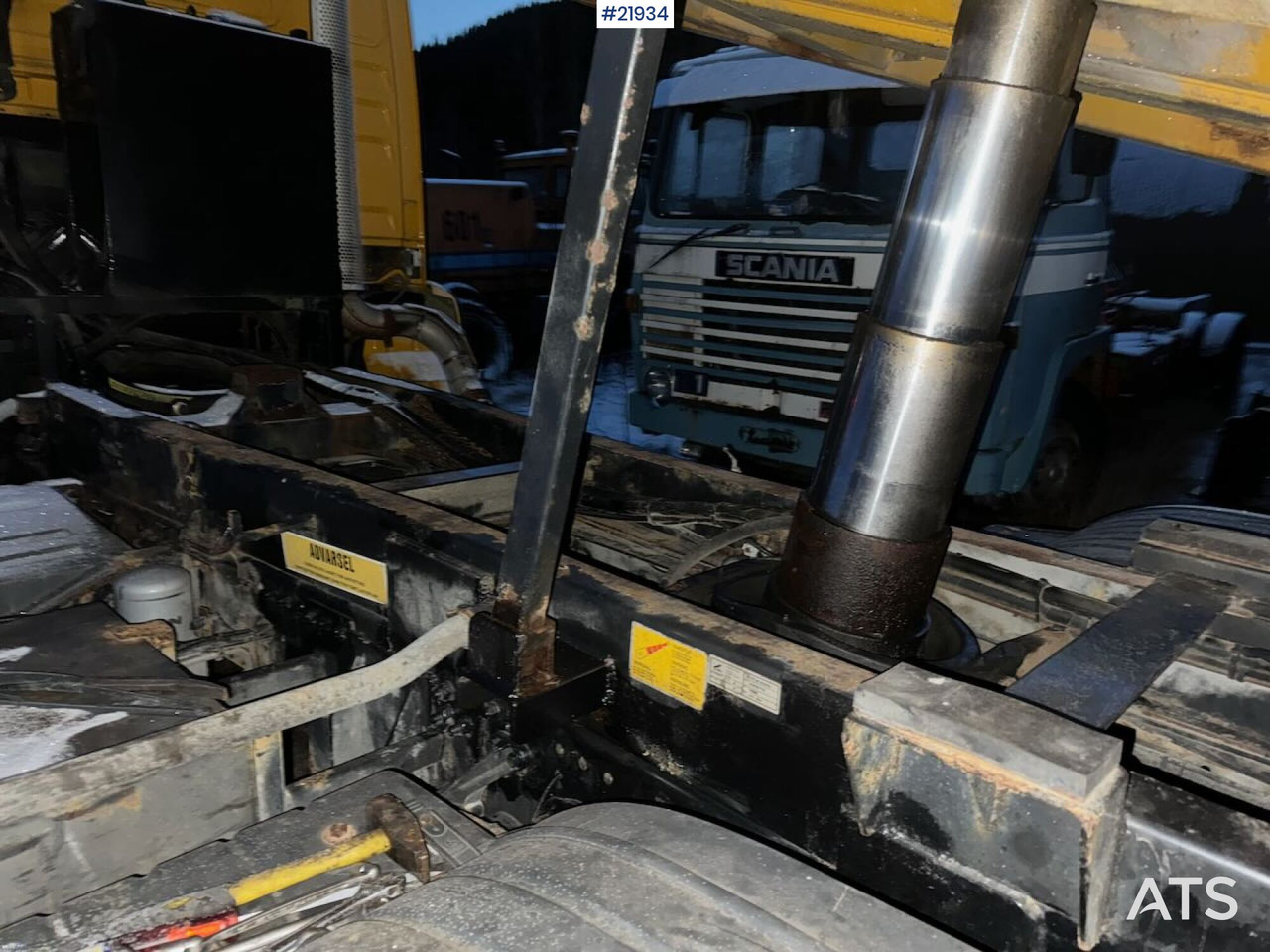 翻斗车 MAN TGA 28.410 6x2 Brøyterigget Tippbil. Rep objekt.：图17