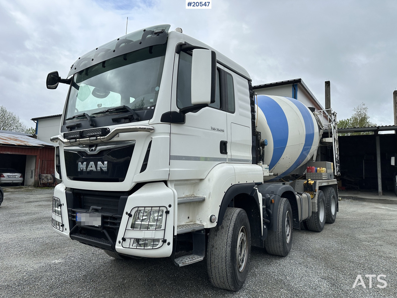 MAN TGS 35.510 8x4 betongbil med 9 meter hydr. renne (gullavtale) - 混凝土搅拌车:图2 MAN TGS 35.510 8x4 betongbil med 9 meter hydr. renne (gullavtale) - 混凝土搅拌车:图2