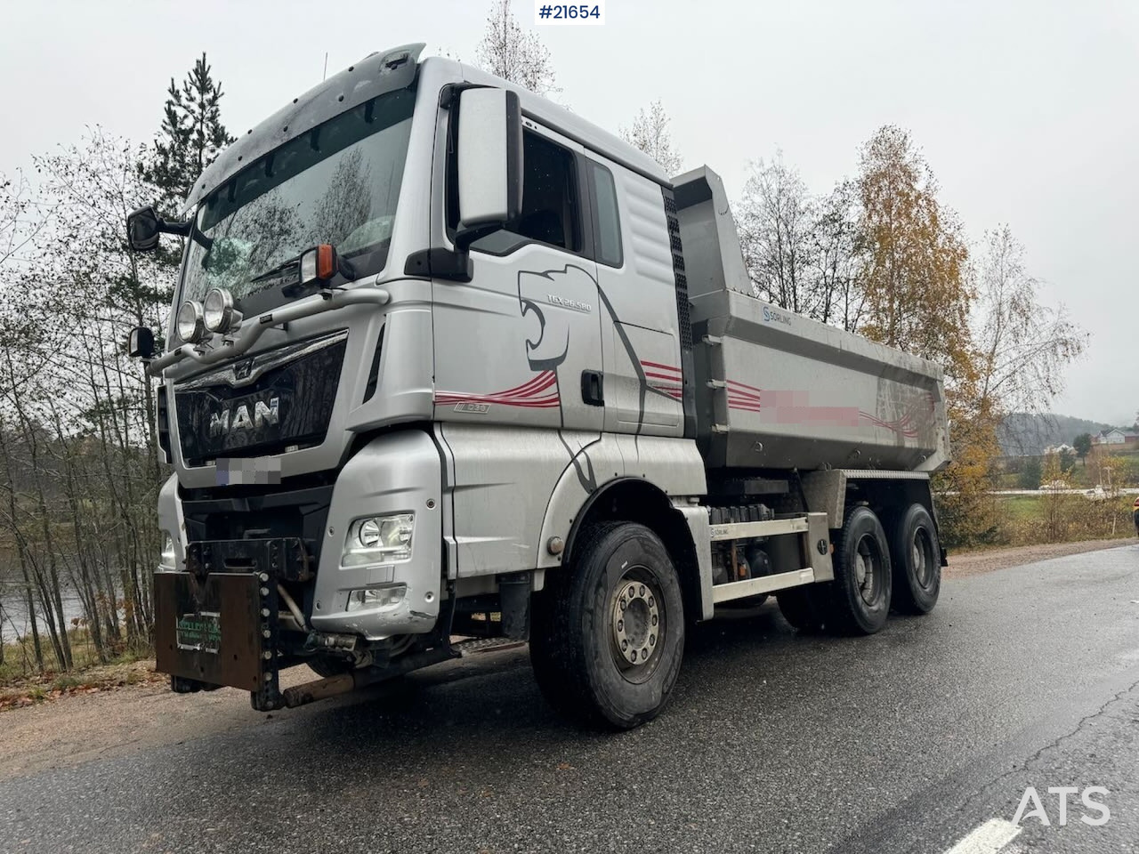 MAN TGX 26.580 6x4 Brøyterigget tippbil SE VIDEO - 翻斗车:图1 MAN TGX 26.580 6x4 Brøyterigget tippbil SE VIDEO - 翻斗车:图1