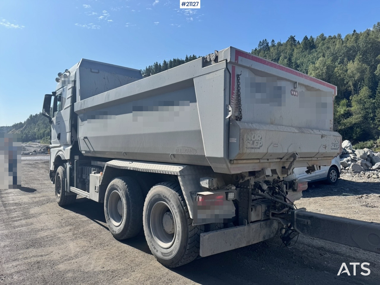 MAN TGX 33.580 - 翻斗车:图5 MAN TGX 33.580 - 翻斗车:图5