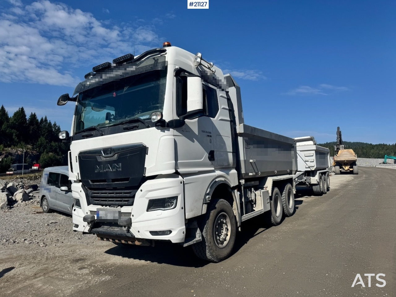 MAN TGX 33.580 - 翻斗车:图1 MAN TGX 33.580 - 翻斗车:图1