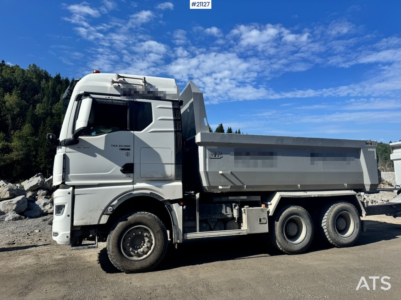 MAN TGX 33.580 - 翻斗车:图3 MAN TGX 33.580 - 翻斗车:图3