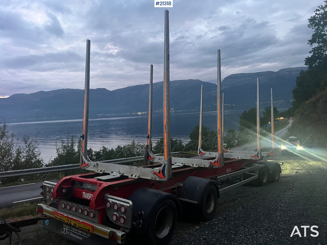 MVB10 MVB10-FLS4 4 akslet Tømmerhenger - 木材运输拖车:图5 MVB10 MVB10-FLS4 4 akslet Tømmerhenger - 木材运输拖车:图5