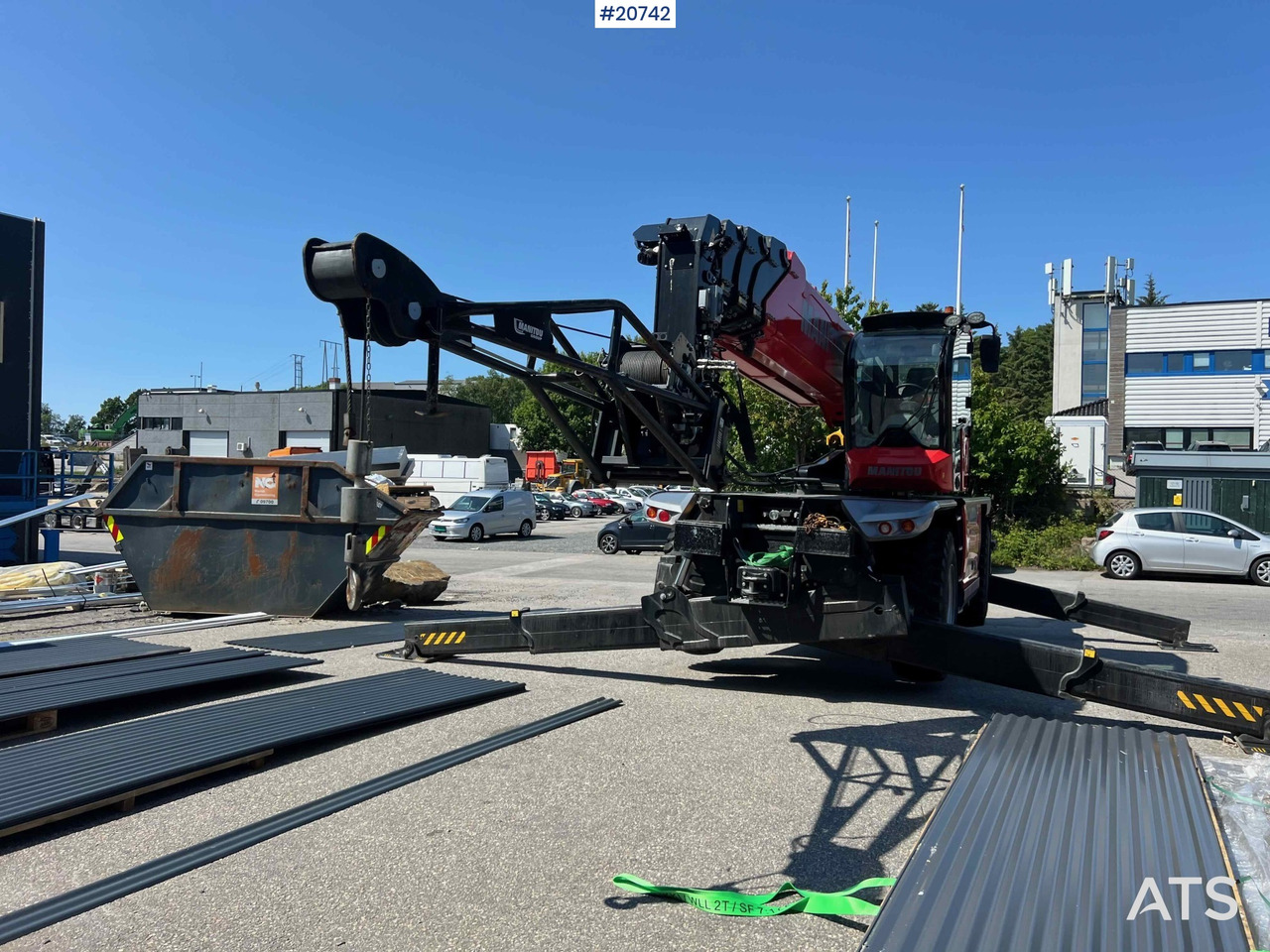 Manitou MRT 3570 - 伸缩臂叉装车:图4 Manitou MRT 3570 - 伸缩臂叉装车:图4