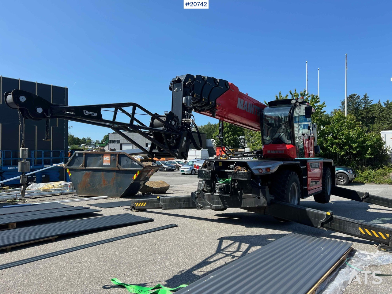 Manitou MRT 3570 - 伸缩臂叉装车:图3 Manitou MRT 3570 - 伸缩臂叉装车:图3