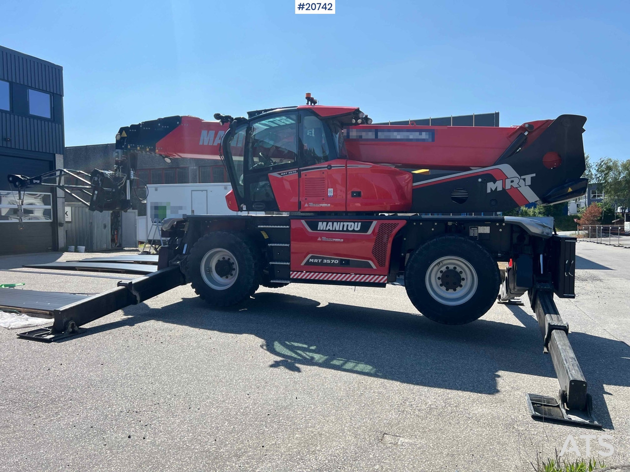 Manitou MRT 3570 - 伸缩臂叉装车:图1 Manitou MRT 3570 - 伸缩臂叉装车:图1