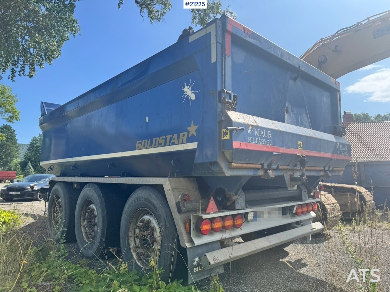 Maur 2014 Maur Trippelkjerre. - 翻斗拖车:图3 Maur 2014 Maur Trippelkjerre. - 翻斗拖车:图3