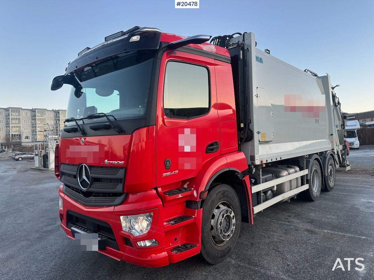 Mercedes 2021 - 垃圾车:图2 Mercedes 2021 - 垃圾车:图2
