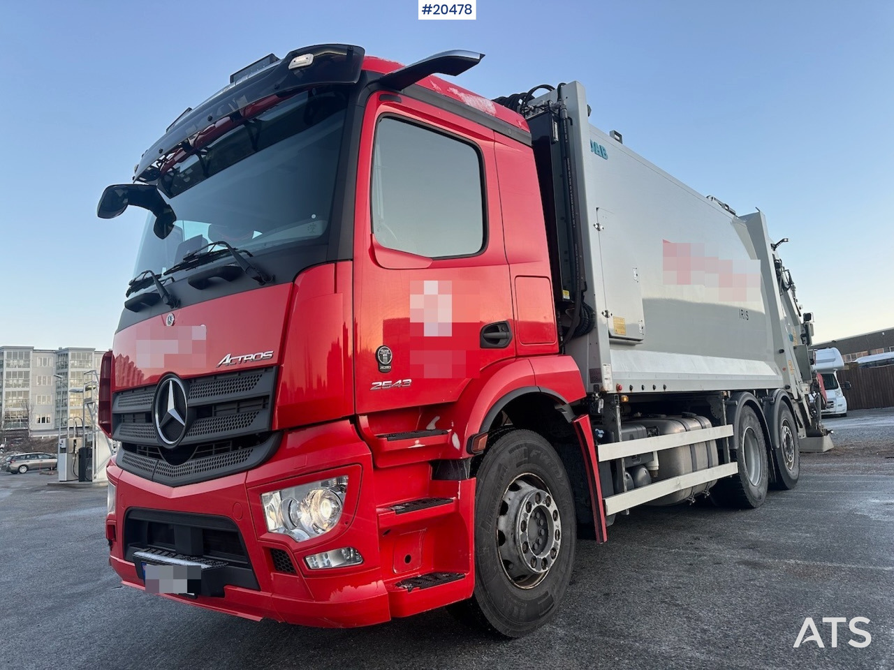 Mercedes 2021 - 垃圾车:图1 Mercedes 2021 - 垃圾车:图1