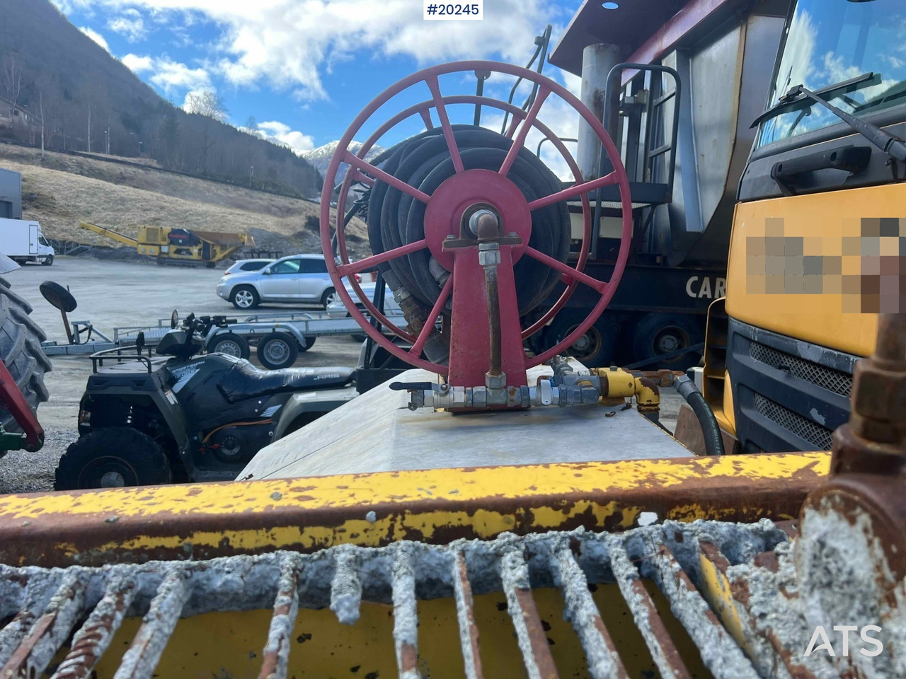 混凝土泵车 Mercedes Actros 2641 6x4 M/ 2008 AMV 7450 Betong sprøyterigg påbygg：图30