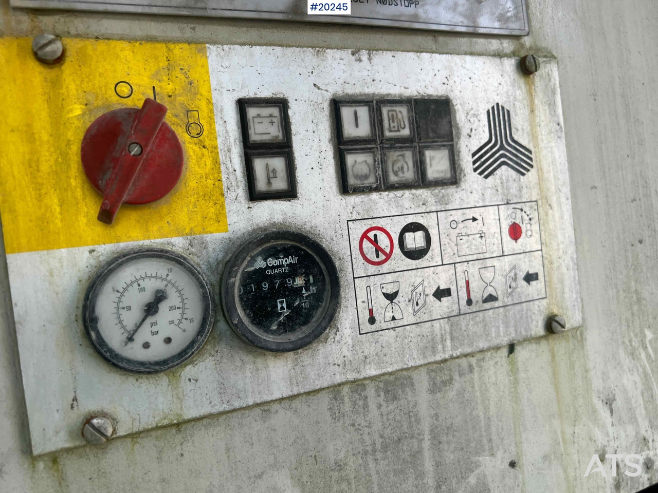 混凝土泵车 Mercedes Actros 2641 6x4 M/ 2008 AMV 7450 Betong sprøyterigg påbygg：图18