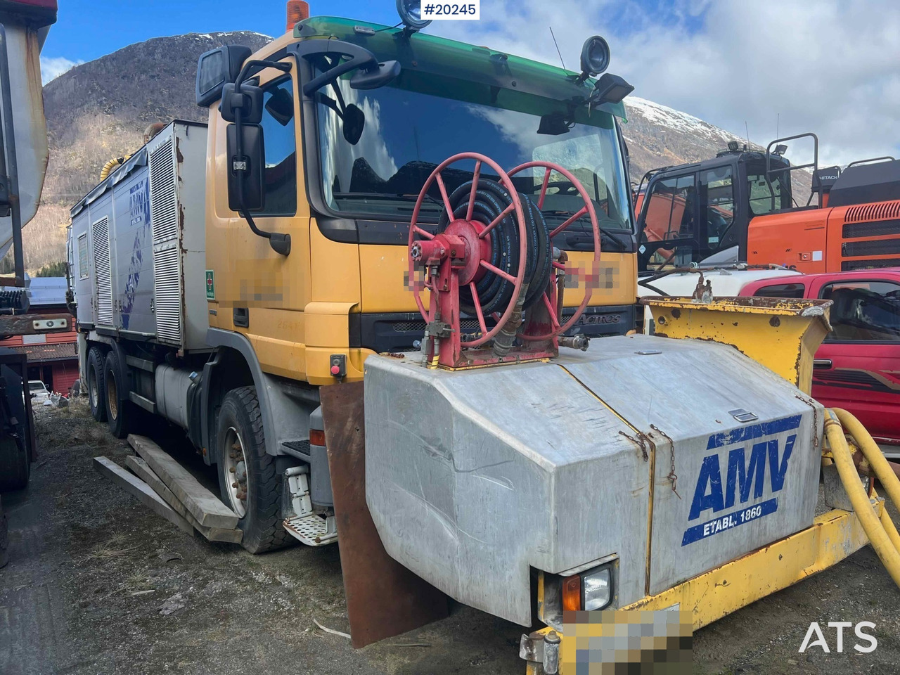 Mercedes Actros 2641 6x4 M/ 2008 AMV 7450 Betong sprøyterigg påbygg - 混凝土泵车:图1 Mercedes Actros 2641 6x4 M/ 2008 AMV 7450 Betong sprøyterigg påbygg - 混凝土泵车:图1
