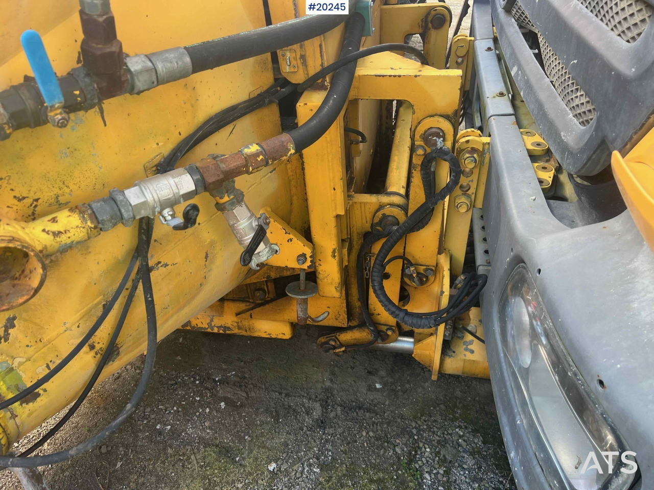 混凝土泵车 Mercedes Actros 2641 6x4 M/ 2008 AMV 7450 Betong sprøyterigg påbygg：图31