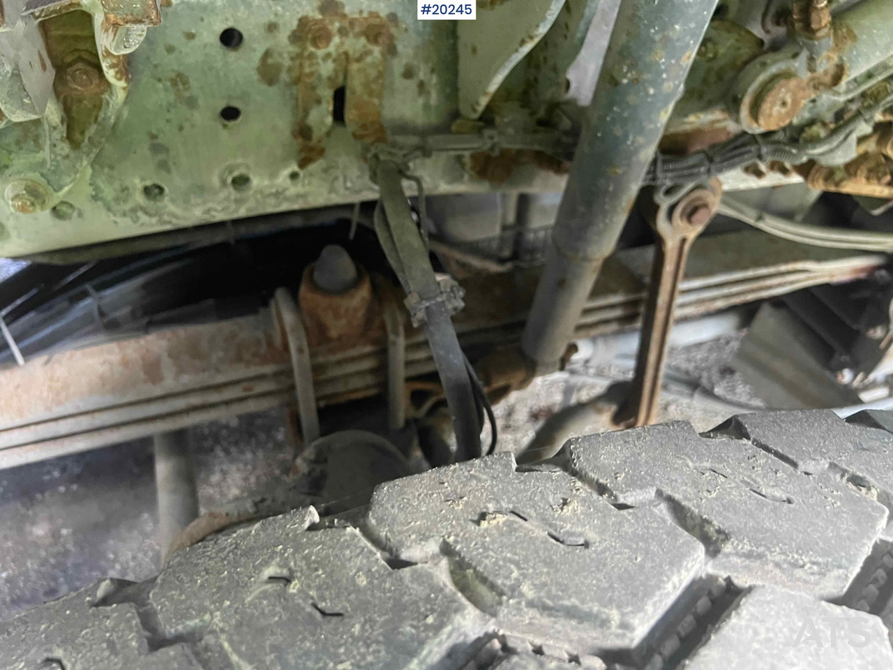 混凝土泵车 Mercedes Actros 2641 6x4 M/ 2008 AMV 7450 Betong sprøyterigg påbygg：图22