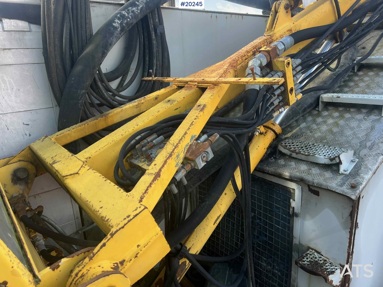 混凝土泵车 Mercedes Actros 2641 6x4 M/ 2008 AMV 7450 Betong sprøyterigg påbygg：图37