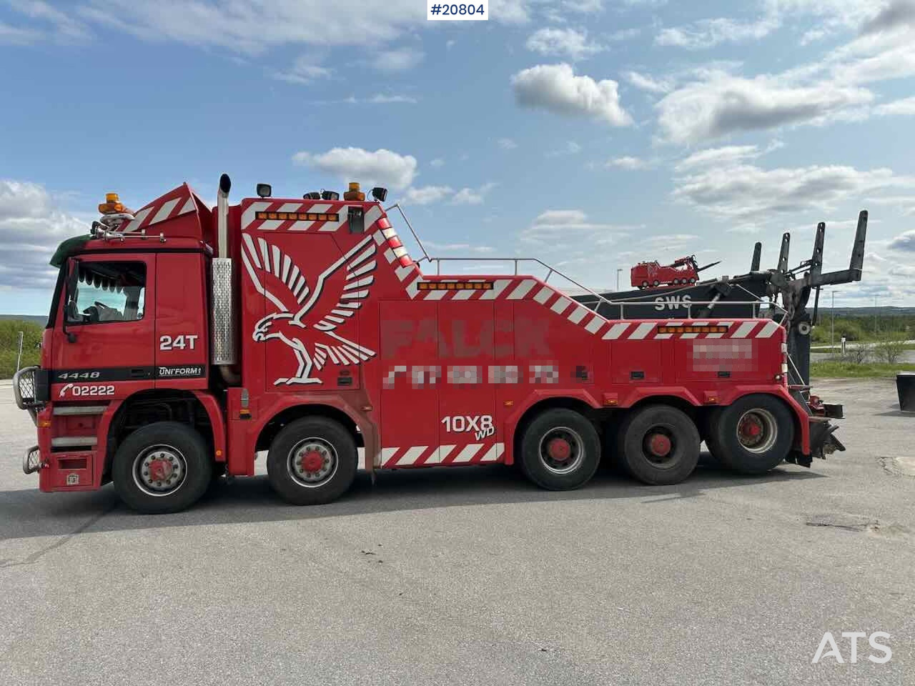 Mercedes Actros 4448 - 拖吊车:图4 Mercedes Actros 4448 - 拖吊车:图4