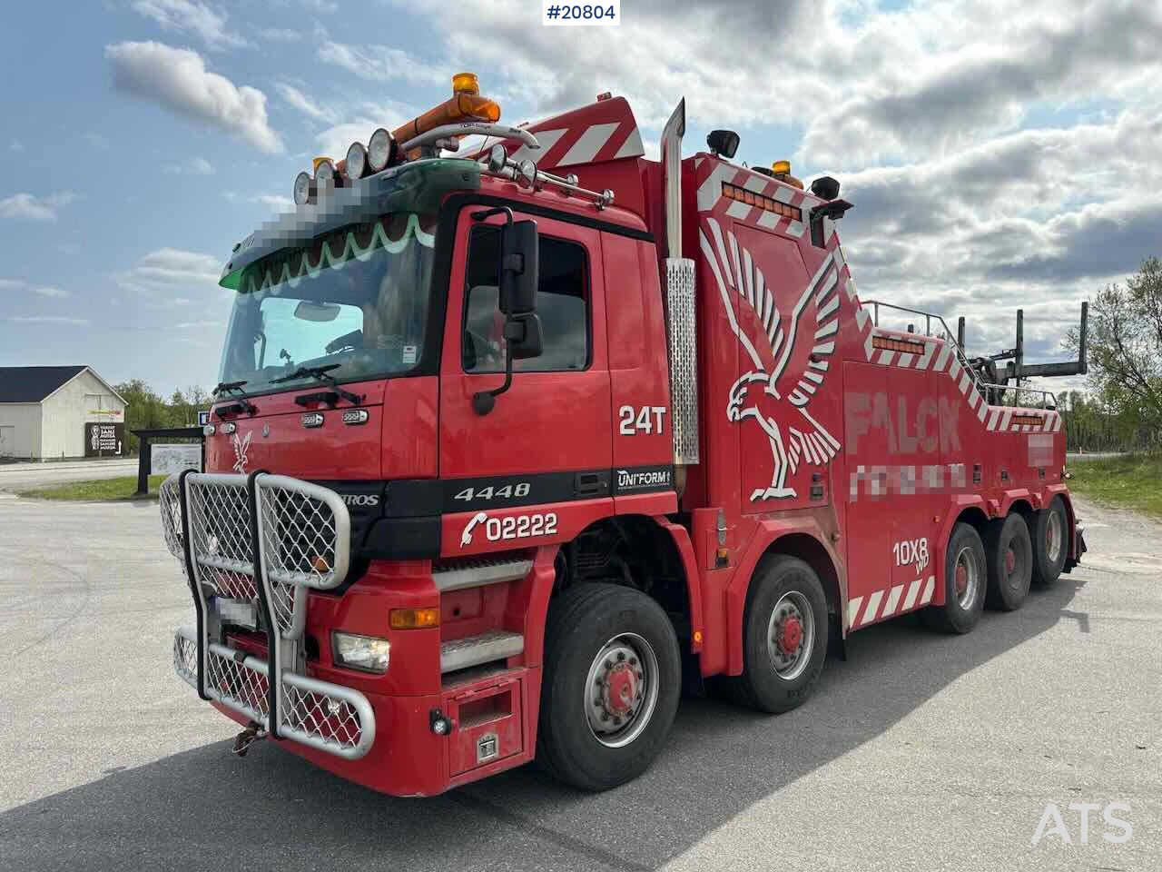 Mercedes Actros 4448 - 拖吊车:图3 Mercedes Actros 4448 - 拖吊车:图3