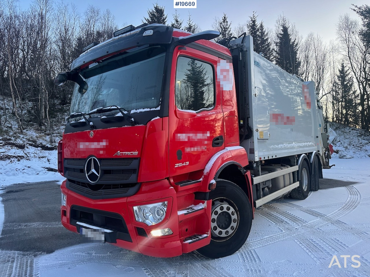 Mercedes Actros - 垃圾车:图2 Mercedes Actros - 垃圾车:图2
