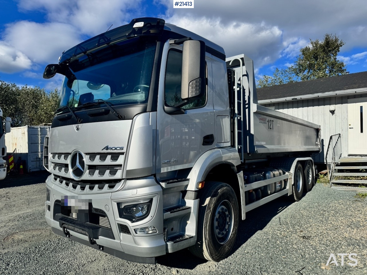 Mercedes Arocs 2543 - 吊钩升降车:图2 Mercedes Arocs 2543 - 吊钩升降车:图2