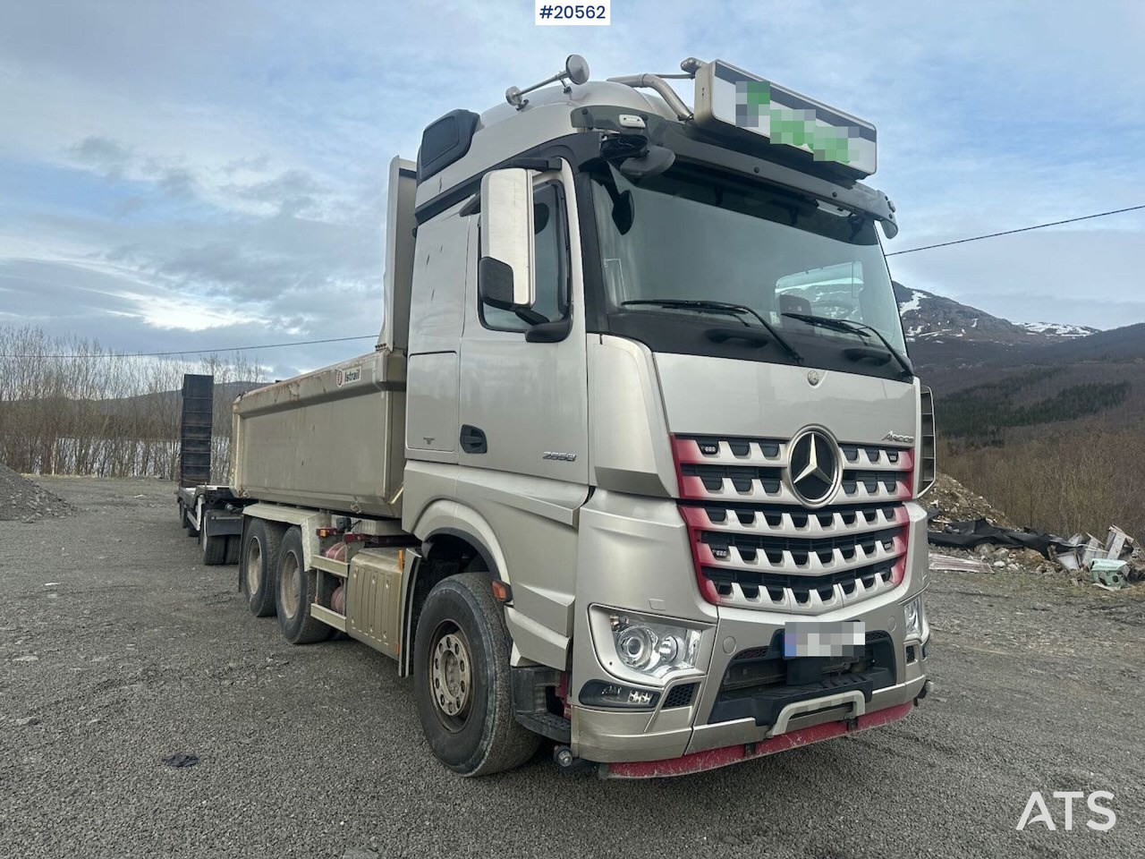 Mercedes Arocs 2658 - 翻斗车:图2 Mercedes Arocs 2658 - 翻斗车:图2