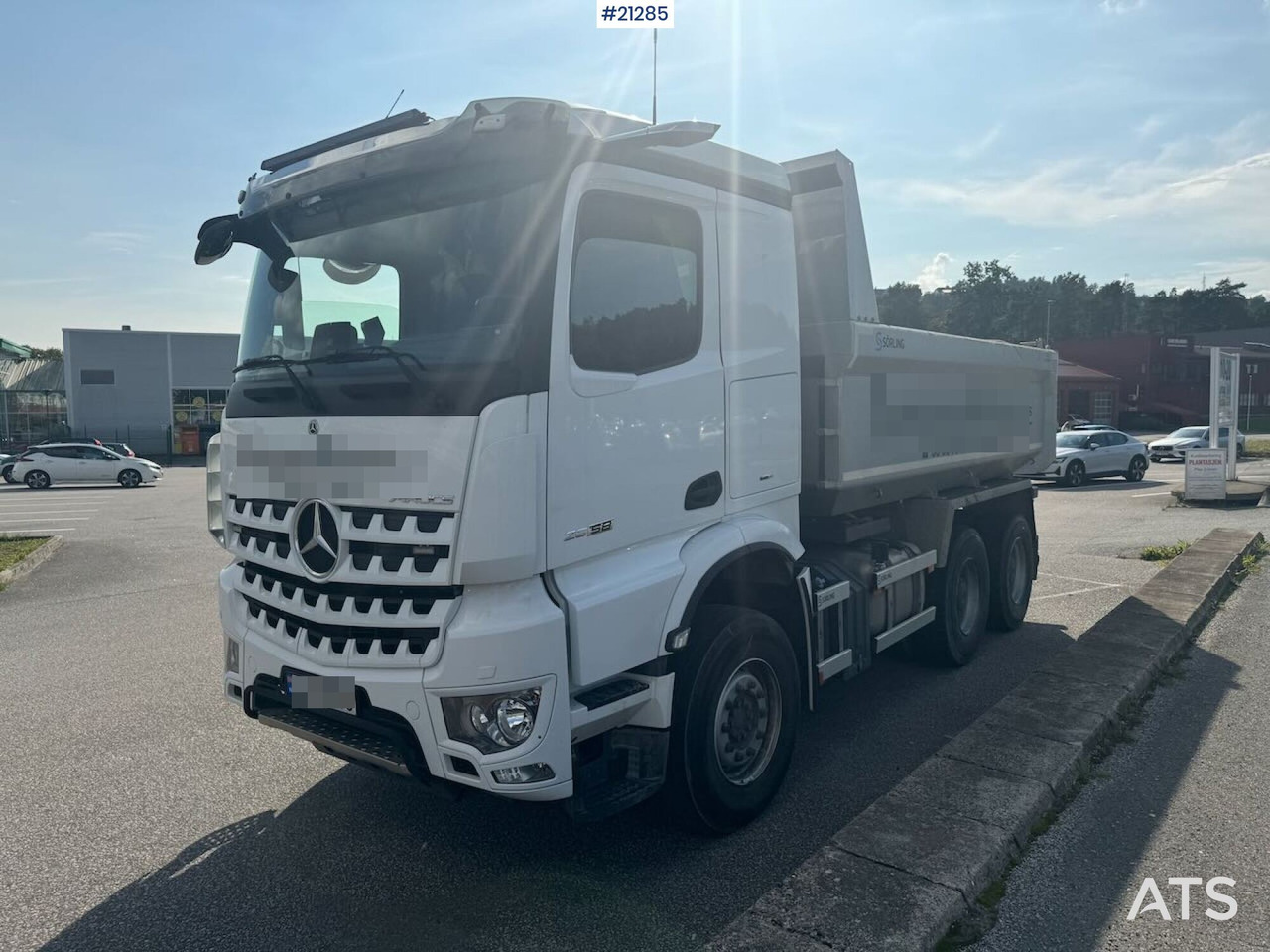 Mercedes Arocs - 翻斗车:图2 Mercedes Arocs - 翻斗车:图2