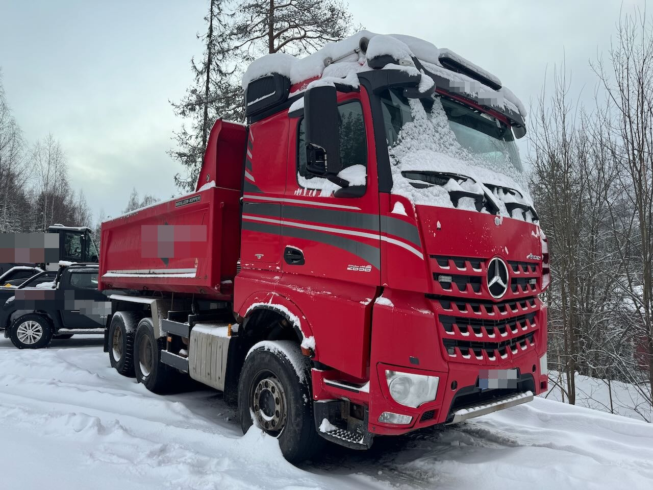 Mercedes Arocs - 翻斗车:图1 Mercedes Arocs - 翻斗车:图1