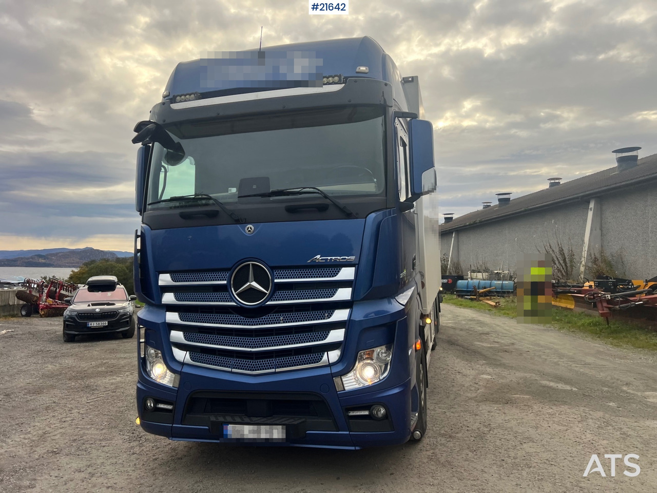 Mercedes-Benz Actrox 6x2 skapbil m/ kjøl/frys aggregat - 厢式卡车:图3 Mercedes-Benz Actrox 6x2 skapbil m/ kjøl/frys aggregat - 厢式卡车:图3