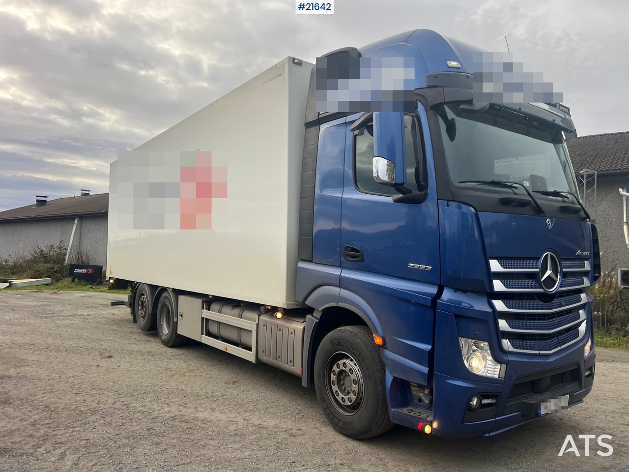 Mercedes-Benz Actrox 6x2 skapbil m/ kjøl/frys aggregat - 厢式卡车:图4 Mercedes-Benz Actrox 6x2 skapbil m/ kjøl/frys aggregat - 厢式卡车:图4