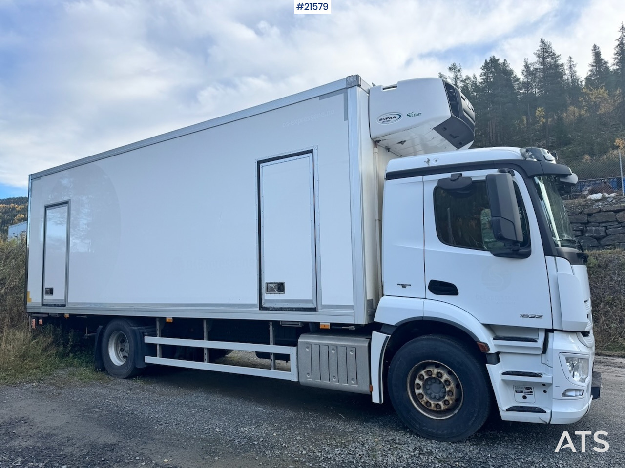 Mercedes-Benz Antos 1832 m/ Full sideåpning og Kjøl/frys. - 厢式卡车:图5 Mercedes-Benz Antos 1832 m/ Full sideåpning og Kjøl/frys. - 厢式卡车:图5