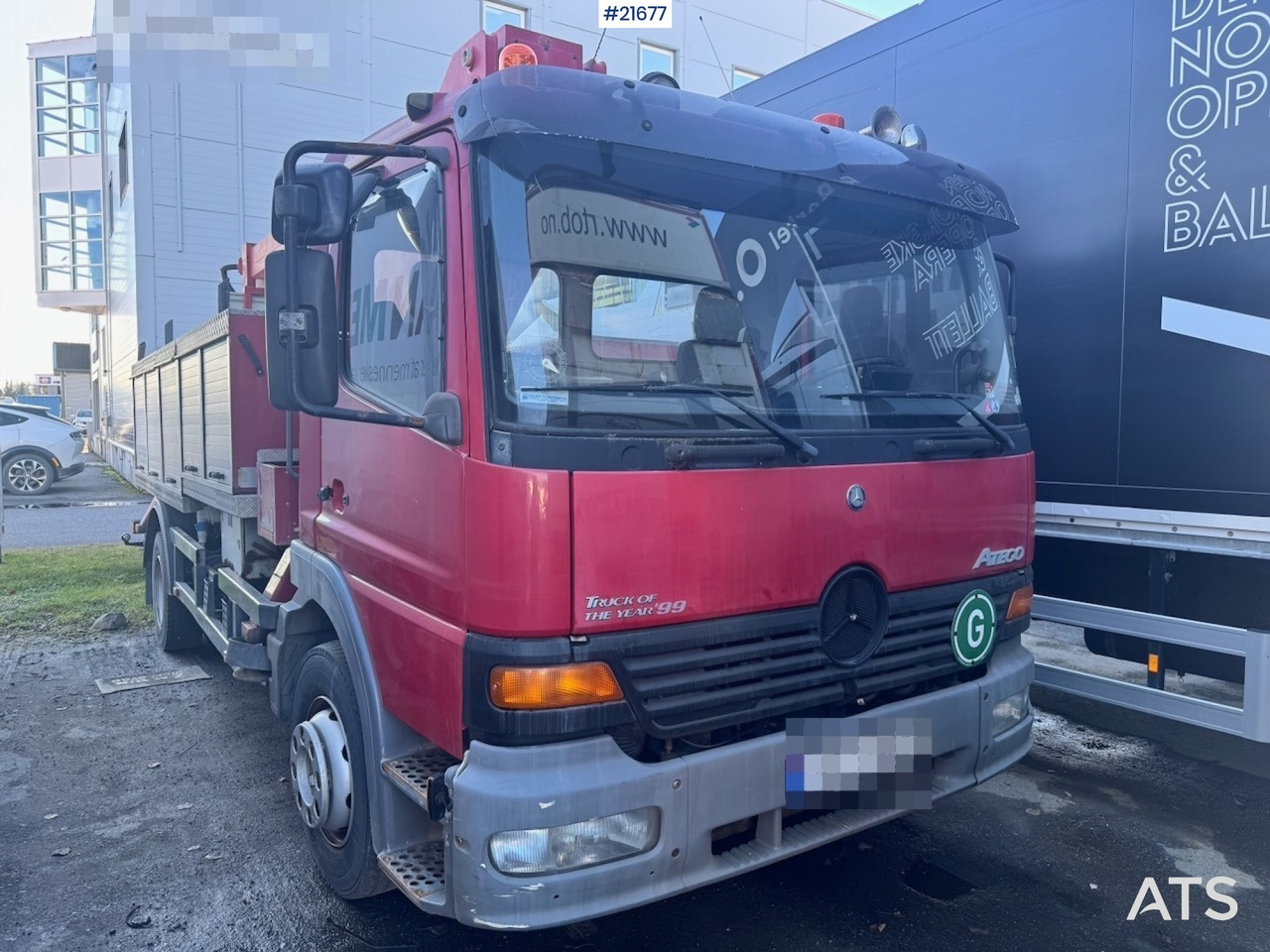 Mercedes-Benz Mercedes Atego 4x2 18 meters Liftbil - 车载空中平台:图1 Mercedes-Benz Mercedes Atego 4x2 18 meters Liftbil - 车载空中平台:图1