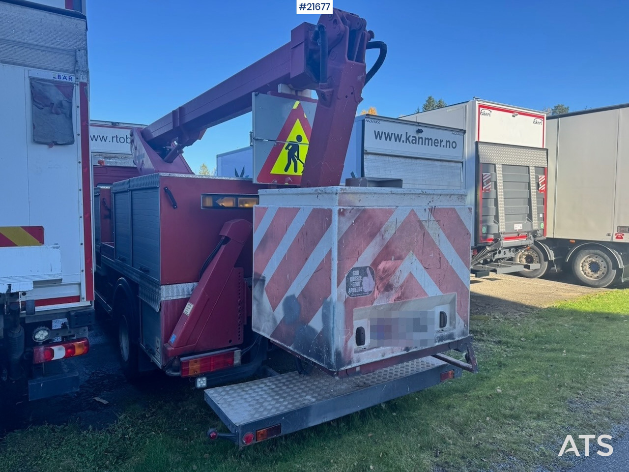 Mercedes-Benz Mercedes Atego 4x2 18 meters Liftbil - 车载空中平台:图3 Mercedes-Benz Mercedes Atego 4x2 18 meters Liftbil - 车载空中平台:图3