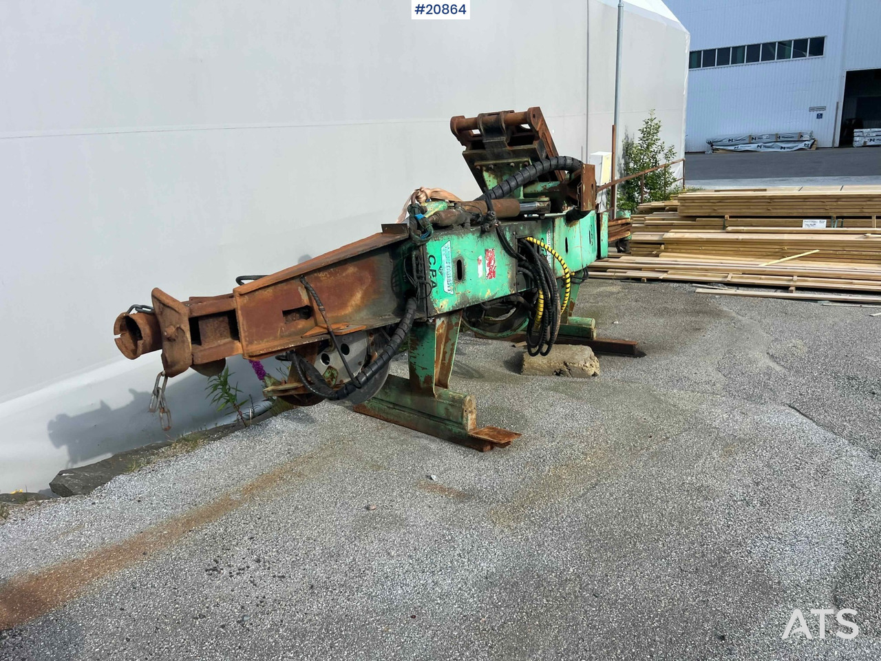 钻机 Montabert CPA500 boretårn m/ hc 150 hammer：图7