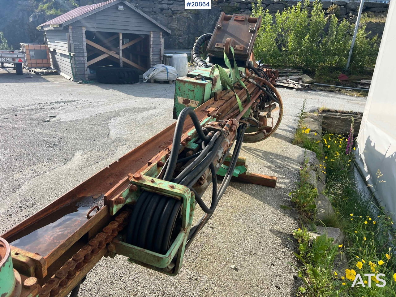 钻机 Montabert CPA500 boretårn m/ hc 150 hammer：图17