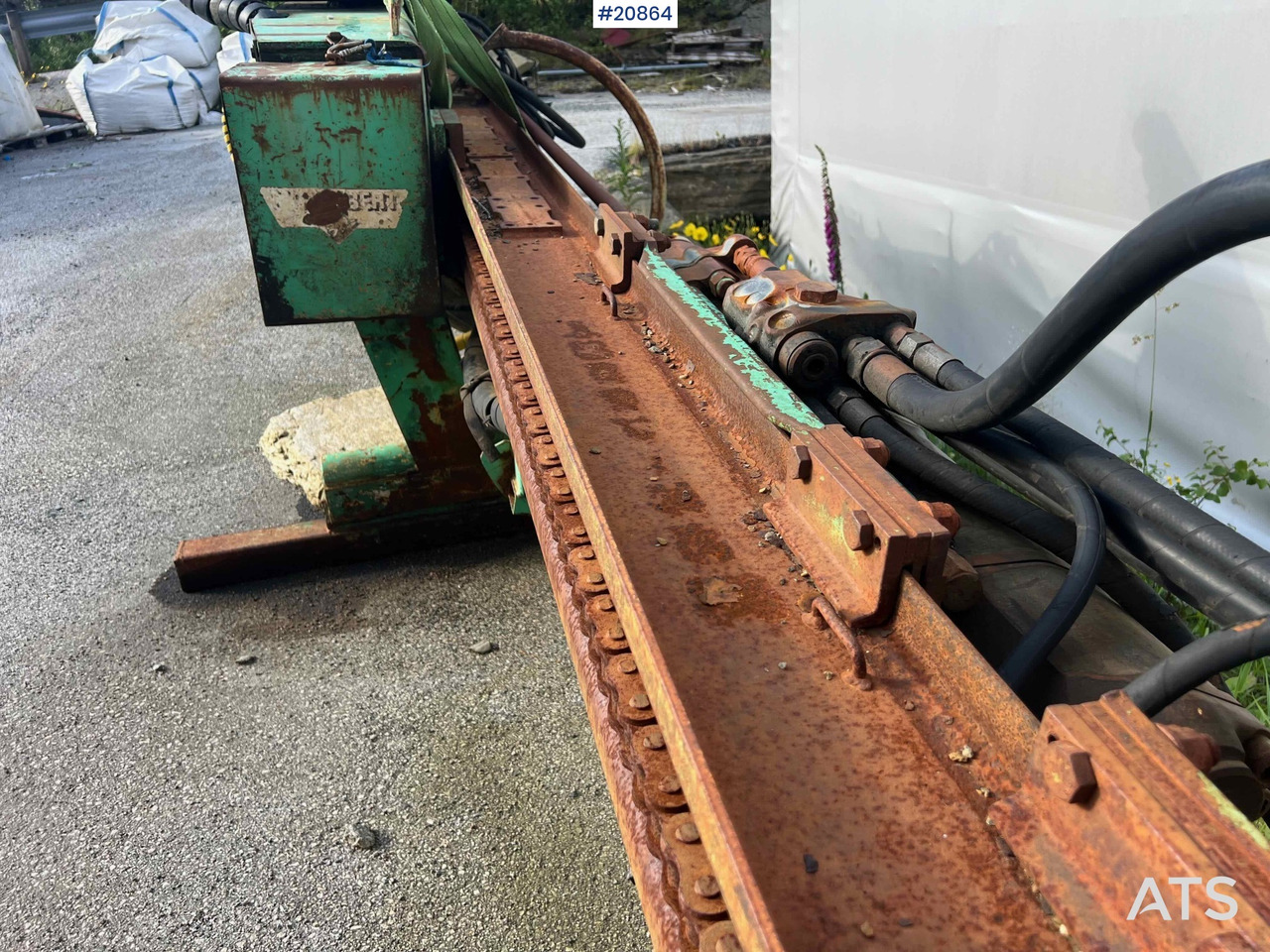 钻机 Montabert CPA500 boretårn m/ hc 150 hammer：图28