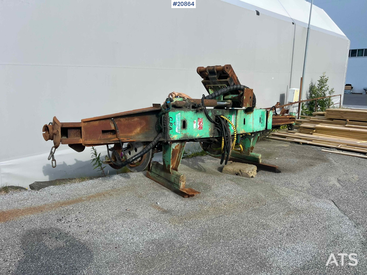 钻机 Montabert CPA500 boretårn m/ hc 150 hammer：图6