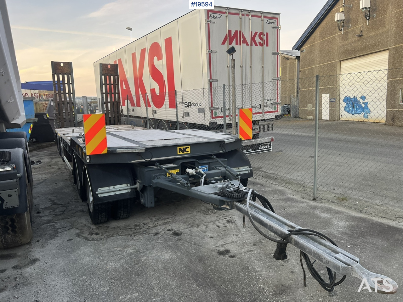 NC Maskinhenger - 低装载拖车:图4 NC Maskinhenger - 低装载拖车:图4