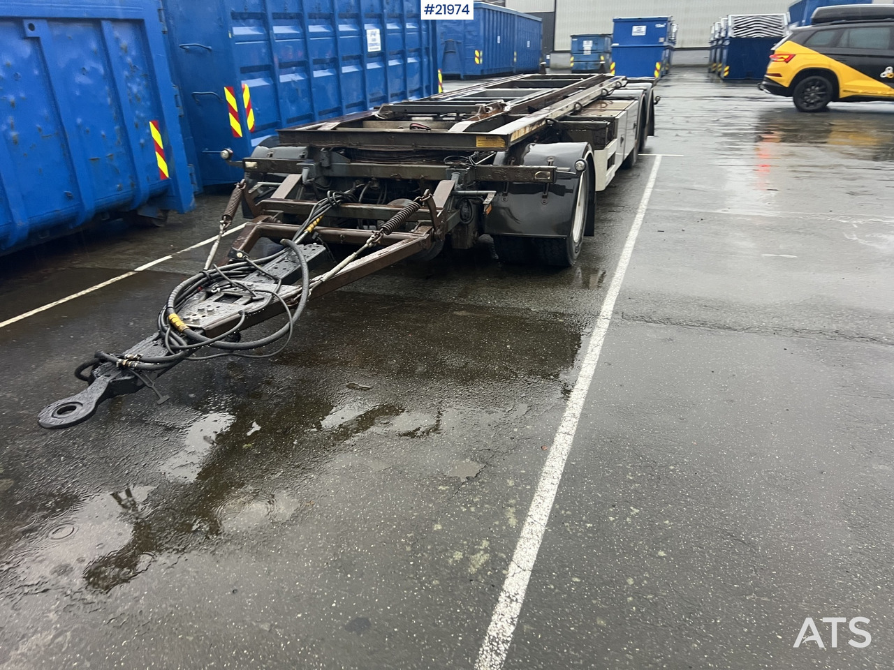 滚出式/ 箕斗拖车 NOR SLEP sl-28kt 3 akslet krokslep m/ tipp：图8